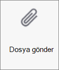 Android için OneDrive'daki Dosya gönder düğmesi