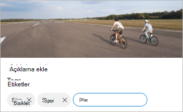 OneDrive Etiketleri Düzenleme.