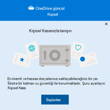 Kişisel Kasa başlangıcı