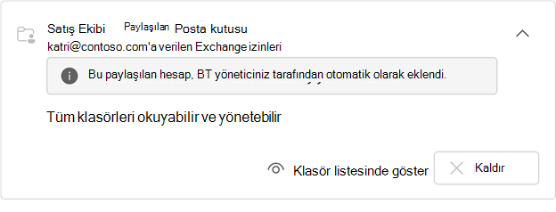 Gizli otomatik eşlenen posta kutusu