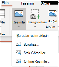 Resim konumunu şeride ekleyin.