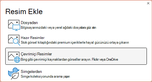 Resim Ekle iletişim kutusu.