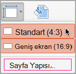 Sayfa Yapısı'na tıklayın