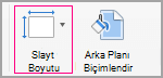 Slayt Boyutu’na tıklayın