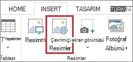 Çevrimiçi Resimler Seçme
