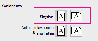 Mac için PPT Sayfa Yönlendirmesi