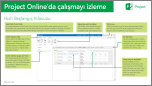 Project Online’da Çalışmayı İzleme Hızlı Başlangıç Kılavuzu