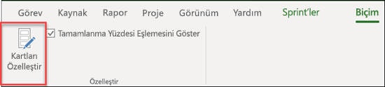 Kartı Özelleştir