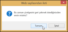 Onay iletişim kutusu