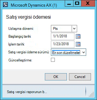 KB4072642 - Satış vergisi ödemesi Fince rapor düzeni - iletişim kutusu1