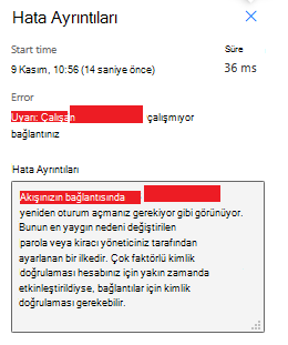 Bağlantı Adı bağlantınız çalışmıyor uyarısı