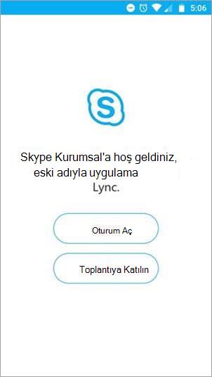 Toplantıya Katıl düğmesine dokunun