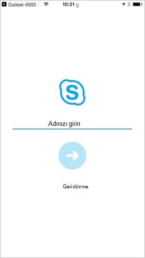 Toplantıya katılmak için adınızı girin