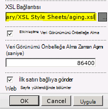 yapıştırılan XSL dosya bağlantısı