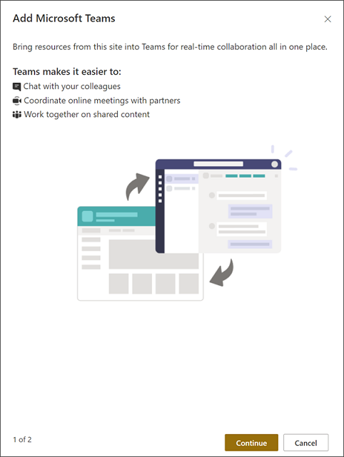 Microsoft Teams ekleyin