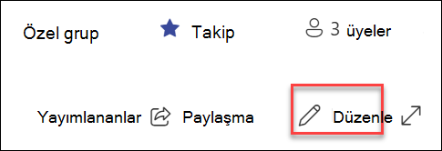 SharePoint sayfa düzenleme düğmesinin önizlemesi