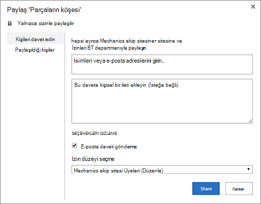 Wiki sitenizi diğer üyelerle paylaşma