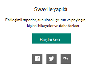 Sway tarafından Oluşturuldu markası