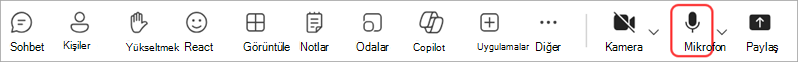 Toplantı sırasında sesi yönetme