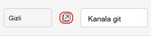 Kanal görüşmesini açmanızı sağlayan simge