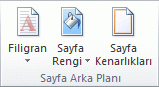 Office 2010 Şeridi