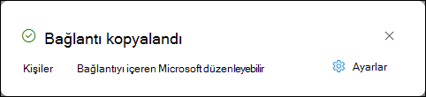 TWordWeb için Word'de belgenize bağlantınız için Ayarlar'ı seçin
