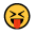 Yiğit yüz emojisi