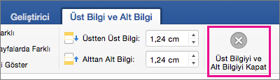 On the Header & Footer tab, Close Header and Footer is highlighted