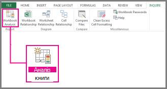 Команда Workbook Analysis