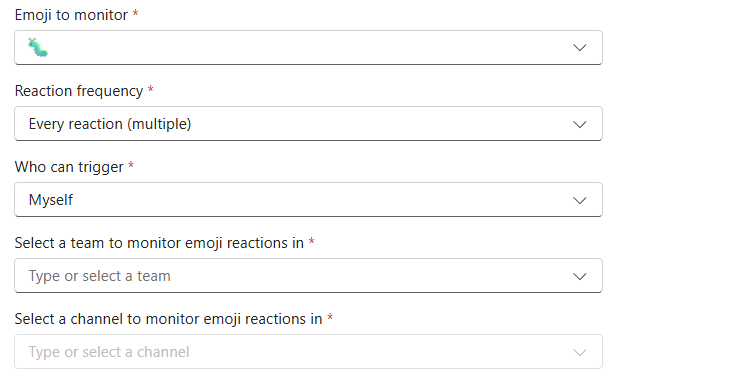 Тригер – шаблони ADO Emoji