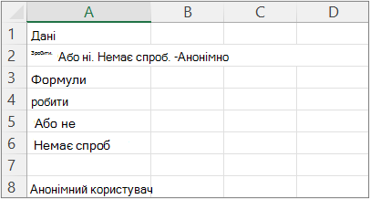 Результати прикладу 5