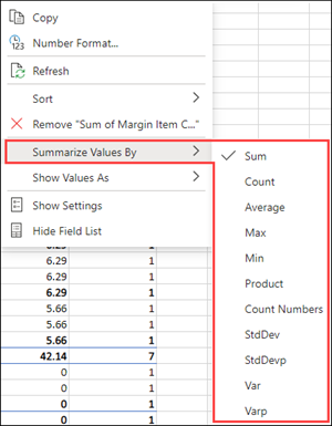 Підсумувати в вебпрограма Excel