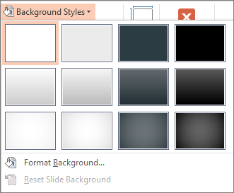 Стилі тла PowerPoint