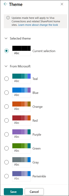 Змінення теми сайту SharePoint
