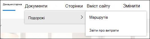 Найвищі рівні навігації