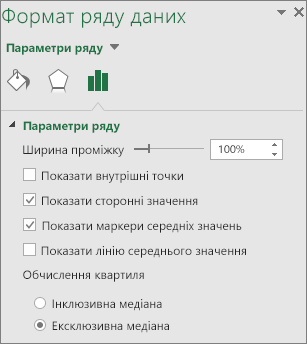 Параметри діаграми 