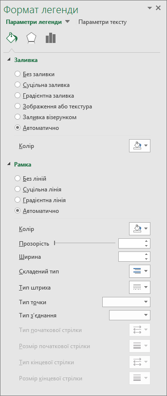 Бічна область завдань 