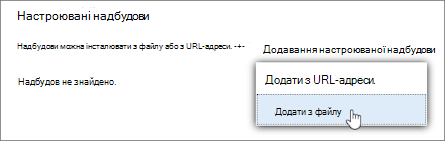 Настроювані надбудови.