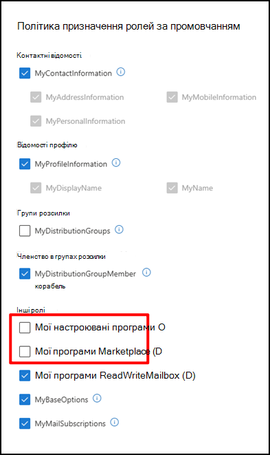 Призначення ролі