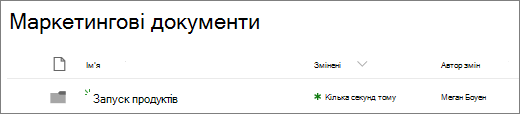 Нова папка бібліотеки документів
