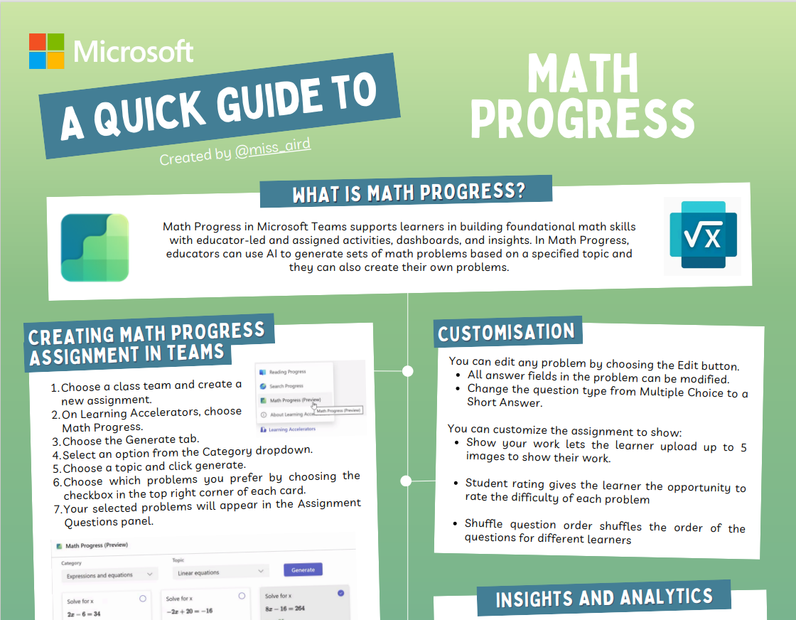 Screenshot of Math ProgressДинаміка навчання математиці