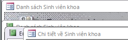 cách xuất hiện của cửa sổ đối tượng ở dạng xem chồng lấp