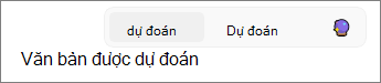 Dự đoán văn bản trong Outlook được kích hoạt Windows 11.