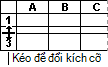 Ranh giới hàng đang bị kéo