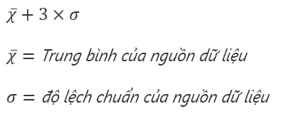 Công thức cho tùy chọn Bin tràn trên