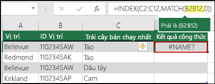 #NAME? xảy ra