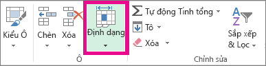Trên tab Trang chủ, bấm Định dạng
