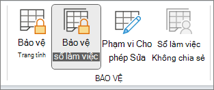 Bảo vệ Sổ làm việc được tô sáng