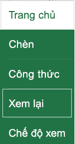 Nhấn vào Xem lại