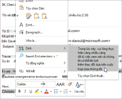 Dịch trong khi soạn